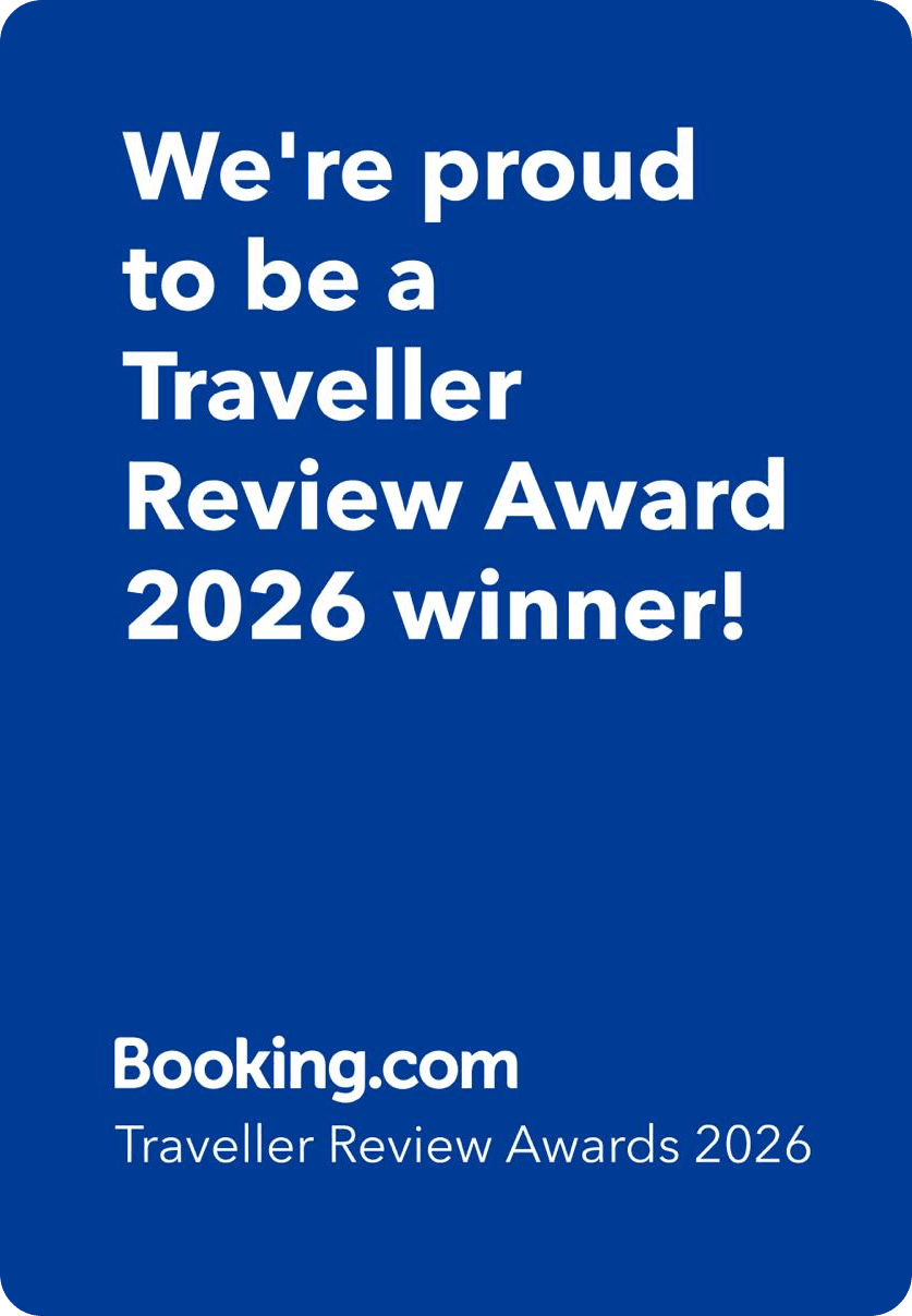 Booking.com Traveller Review Award certificate
